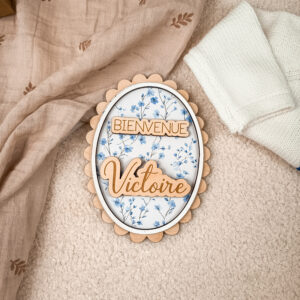 Cartes étapes fleurs bleues