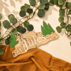 Prénom Personnalisée Forêt